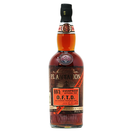 PLANTATION O.F.T.D. OVERPROOF 138 Proof 1000 ml