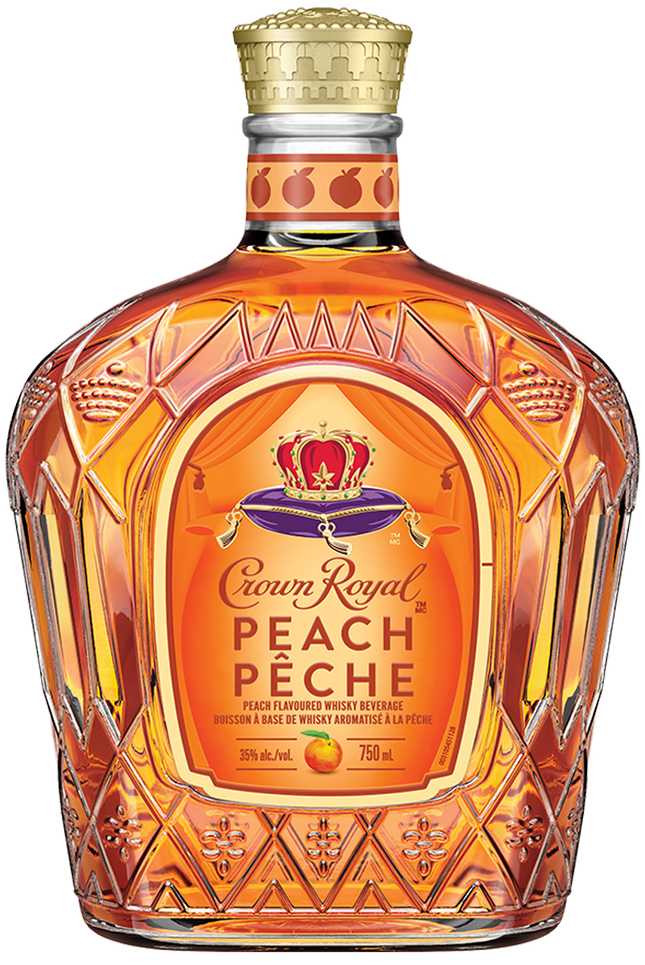CROWN ROYAL PEACH 70 Proof 750 ml