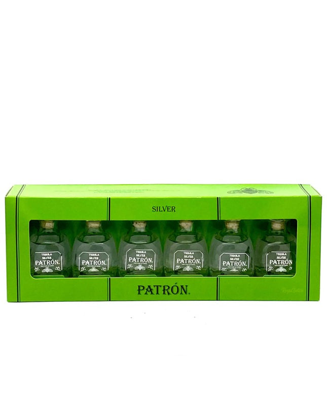 PATRON SILVER 50ML 80 PROOF 6PK