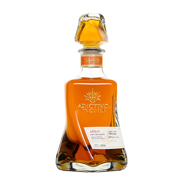 ADICTIVO TEQUILA ANEJO 750ML 80 PROOF
