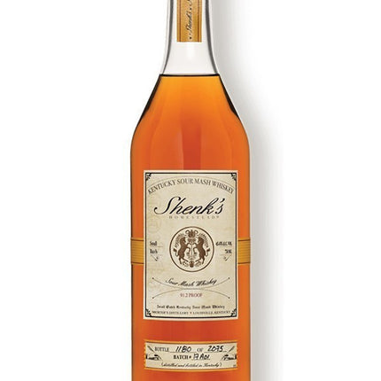 SHENK'S SOUR MASH WHISKEY 91.2 Proof 750 ml