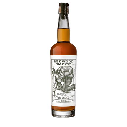 REDWOOD EMPIRE EMERLD GIANT RYE WHISKEY 750ML 115.40 PROOF