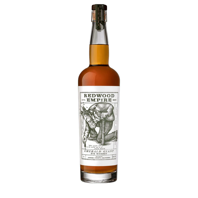 REDWOOD EMPIRE EMERLD GIANT RYE WHISKEY 750ML 115.40 PROOF