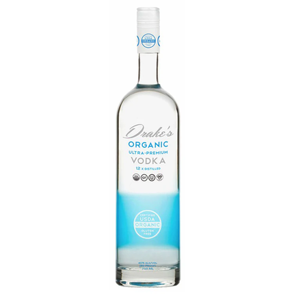 DRAKE'S ORGANIC XII PREMIUM 80 Proof 750 ml