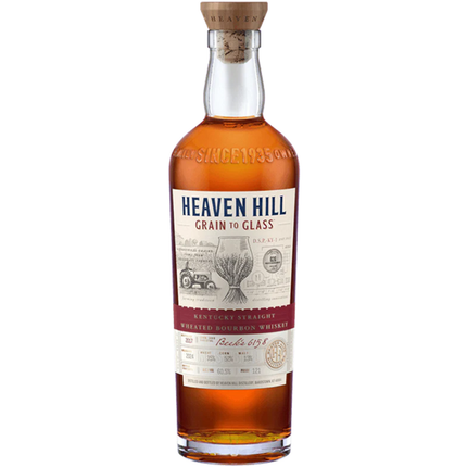 HEAVEN HILL GRAIN TO GLASS  700ML 121 PROOF