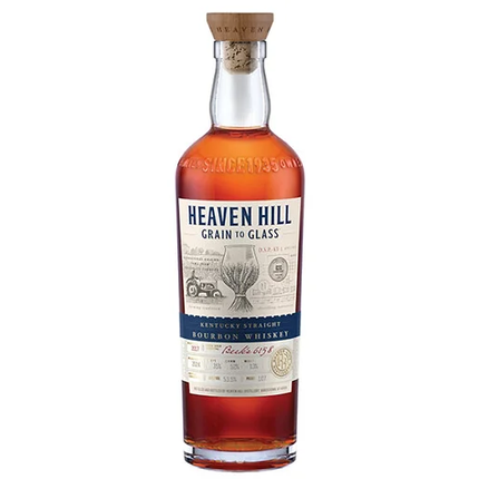 HEAVEN HILL GRAIN TO GLASS 700ML 107 PROOF