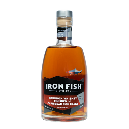 IRON FISH RUM CASKS BOURBON 86 Proof 750 ml