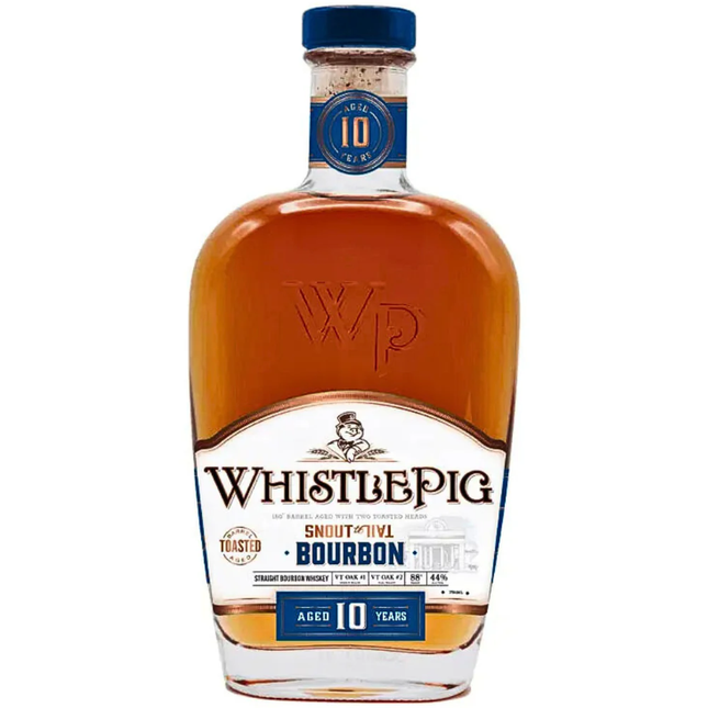 WHISTLEPIG SNOUT TAIL BOURBON 10YR 750ML 88 PROOF