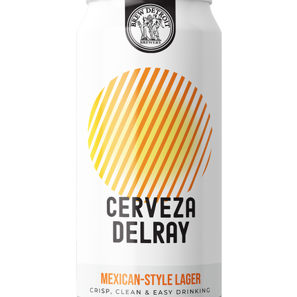 BREW DETROIT CERVEZA DELRAY 1/6BBL