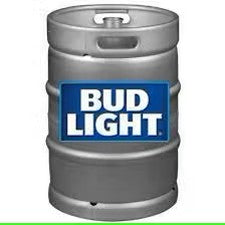 Bud Light 1/2 BARREL KEG