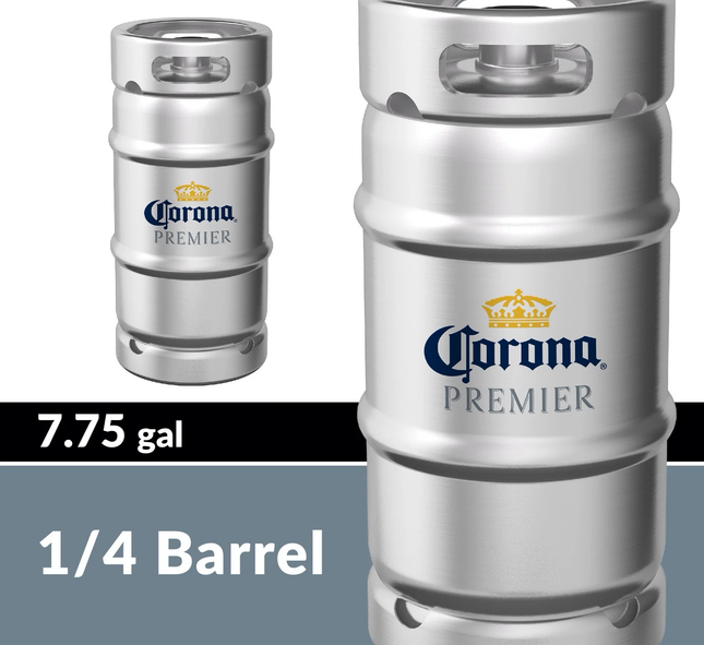 CORONA PREMIER 1/4 BBL