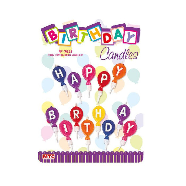 BALLOON CANDLE SET