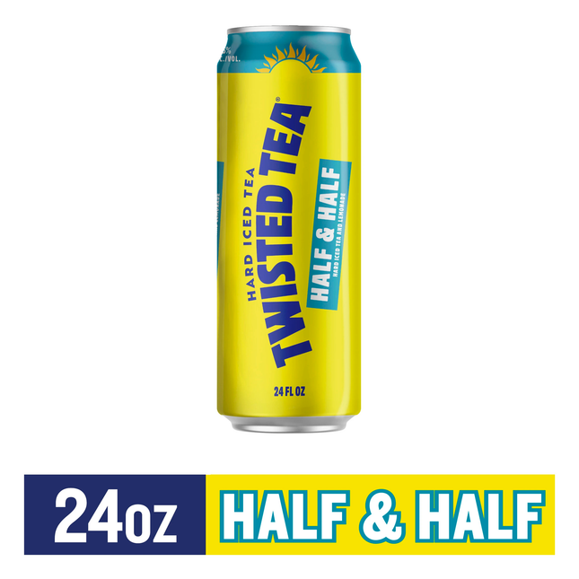 TWISTED TEA HALF & HALF 1PK 24OZ CAN