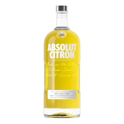 ABSOLUT CITRON 80 Proof 1750 ml