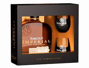 BARCELO IMPERIAL WITH 2 GLASS 80 Proof 750 ml