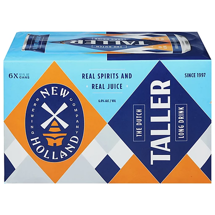 NEW HOLLAND TALLER LONG DRINK RTD 6PK