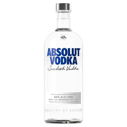 ABSOLUT SWEDISH 80 80 Proof 1000 ml
