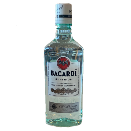 BACARDI SUPERIOR (P R) PL 80 Proof 750 ml