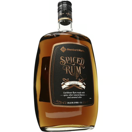MEMBER'S MARK SPICED RUM 70 Proof 1750 ml