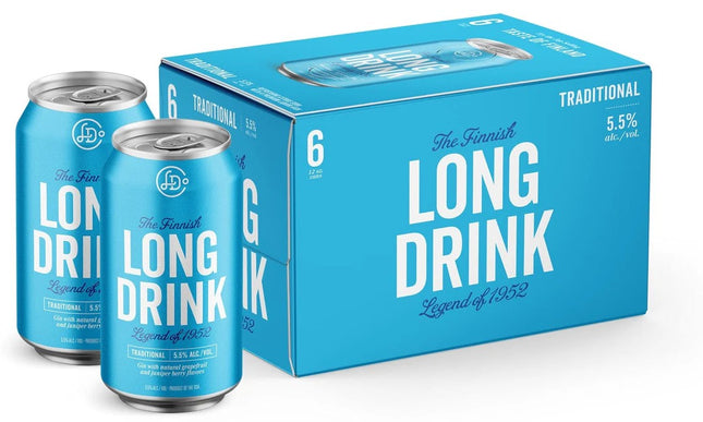 LONG DRINK CITRUS Soda 6pk