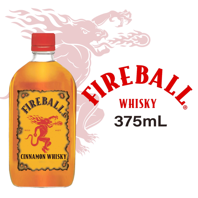 FIREBALL CINNAMON PL 66 Proof 375 ml