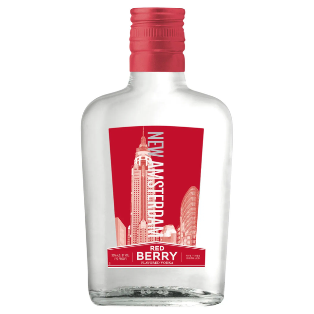NEW AMSTERDAM RED BERRY 70 Proof 200 ml
