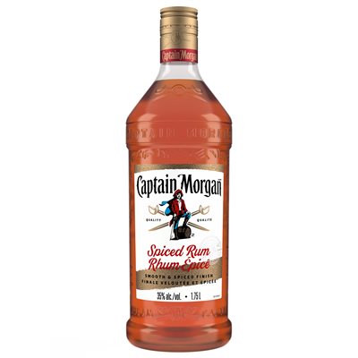 CAPTAIN MORGAN SPICED RUM 1750ML 70 PROOF