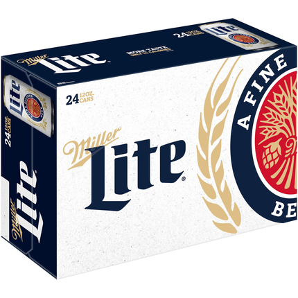 MILLER LITE 24PK 12OZ CAN