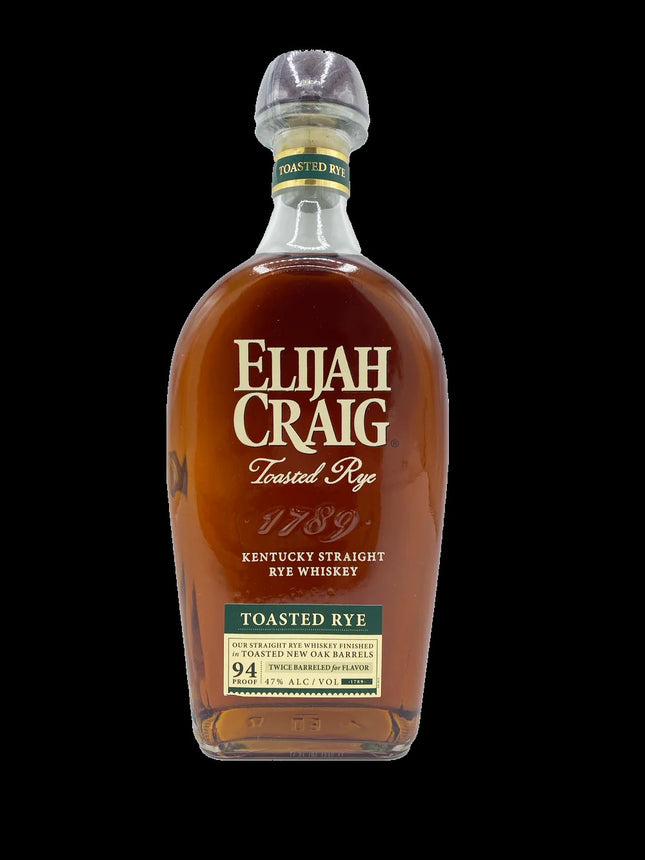 ELIJAH CRAIG TOASTED BARRELS RYE 750ML 94 PROOF