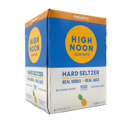 PINEAPPLE HIGH NOON VODKA HARD SELTZER 4PK