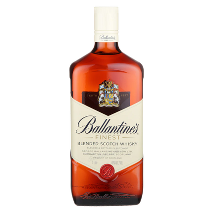 BALLANTINES'S SCOTCH 1LTR 80 PROOF