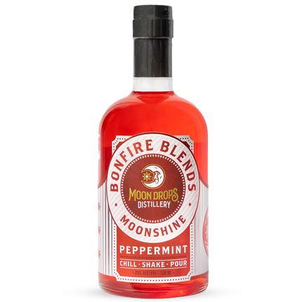 MOON DROPS MOONSHINE PEPPERMINT 750ML 40 PROOF