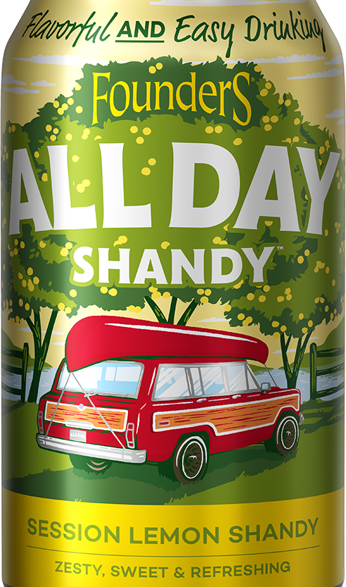 FOUNDERS ALL DAY LEMON SHANDY 1/4BBL