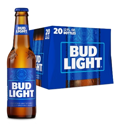 Bud Light 20pk Bottle