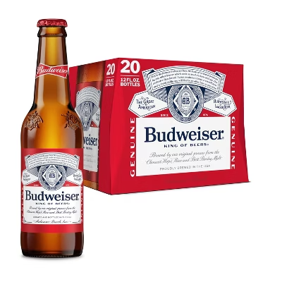 Budweiser 20pk Bottle