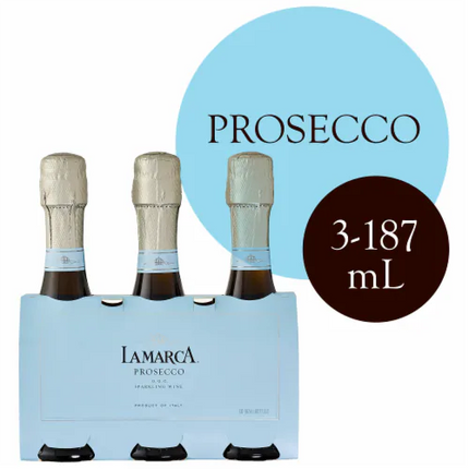 LA MARCA PROSECCO 187ML 3PK