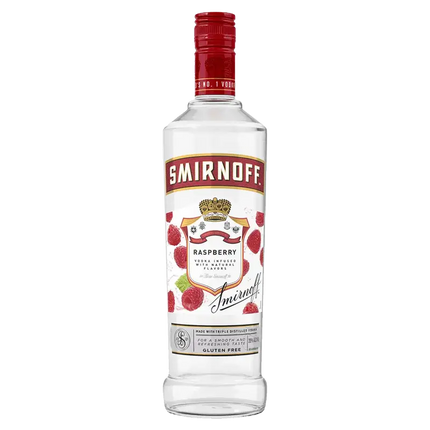 SMIRNOFF RASPBERRY 70 Proof 750 ml
