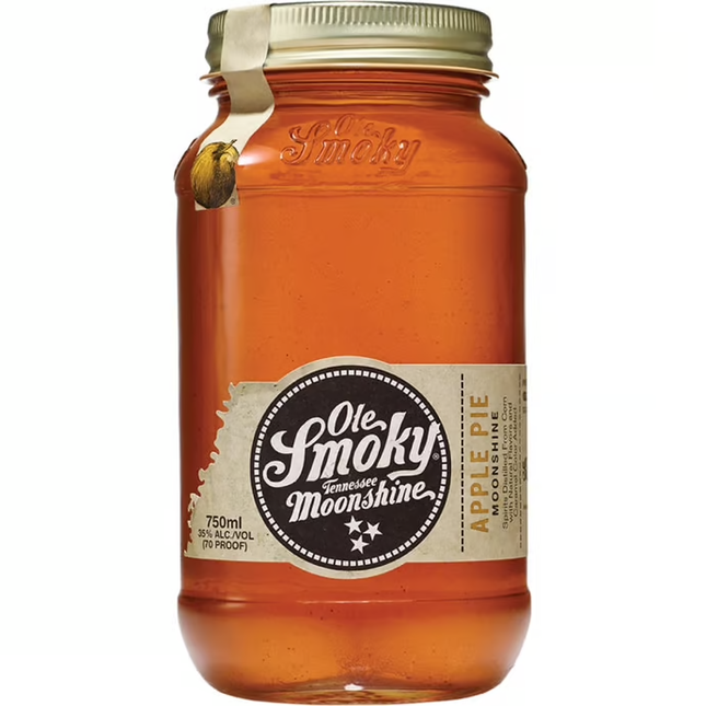 OLE SMOKY APPLE PIE MSHINE 70 Proof 750 ml