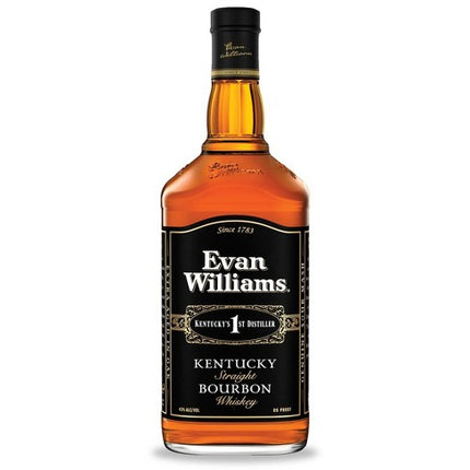 EVAN WILLIAMS BLACK LABEL 86 Proof 1750 ml