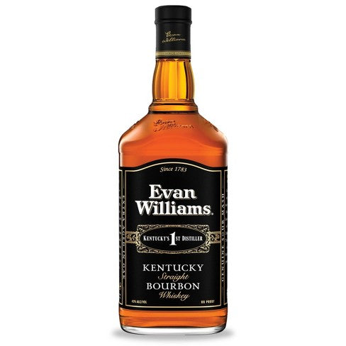 EVAN WILLIAMS BLACK LABEL 86 Proof 1750 ml
