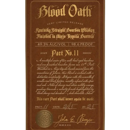 Blood Oath Pact No 11 750 ml