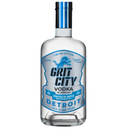 GRIT CITY LIONS VODKA 750ML 80 PROOF