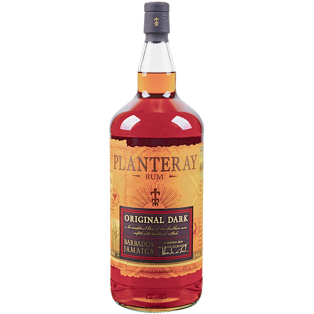 PLANTERAY ORIGINAL DARK RUM 1.75L 80 PROOF