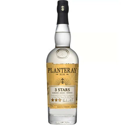 PLANTERAY 3 STARS RUM 750ML 82.4 PROOF
