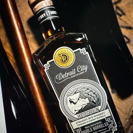 DETROIT CITY HOMEGROWN DOUBLE BARRELED RYE 750ML 100 PROOF