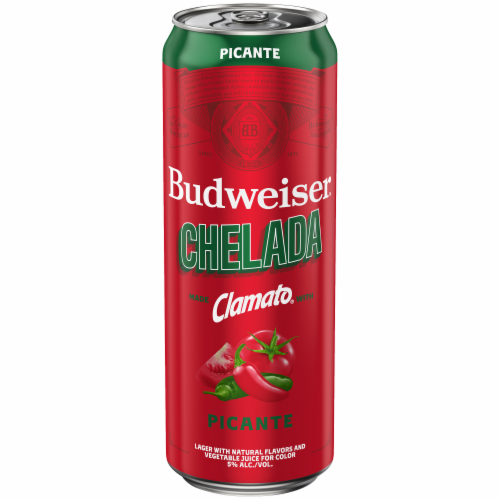 Budweiser Chelada Picante 25oz Can