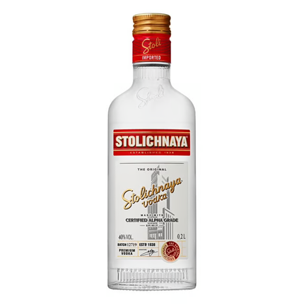 STOLICHNAYA 80 80 Proof 200 ml