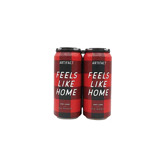 ARTIFACT CIDER FEELS LIKE HOME 4PK 16 OZ