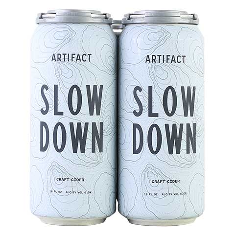 ARTIFACT CIDER SLOW DOWN 4PK