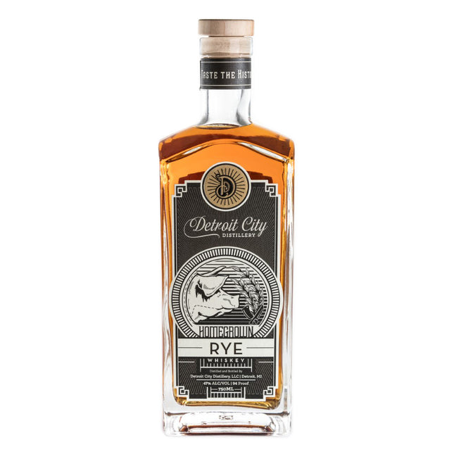 DETROIT CITY HOMEGROWN STRAIGHT RYE 750 ml